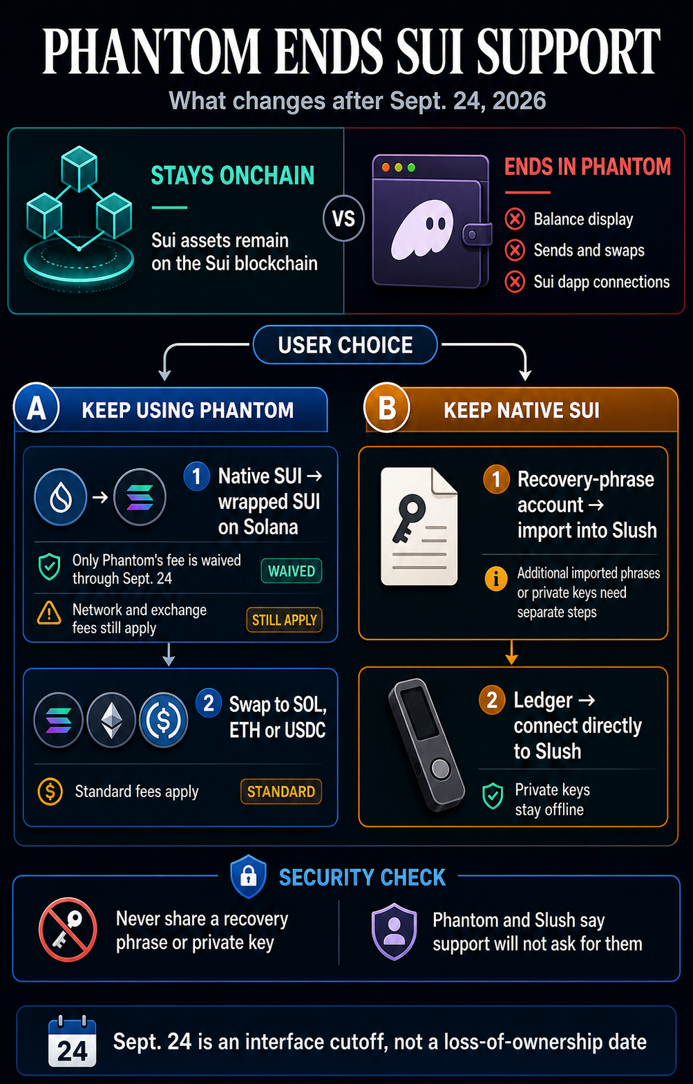 Phantom’s plan to drop Sui exposes the hidden power wallet interfaces hold over user funds Phantom’s plan to drop Sui exposes the hidden power wallet interfaces hold over user funds