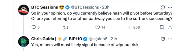BIP-110 Supporters Prepare PoW Switch If Miners Refuse Soft Fork Plan