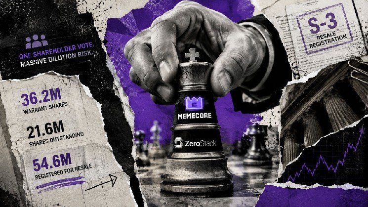 A $1 billion meme coin purchase puts a huge 167% share dilution down to a single vote for ZeroStack A $1 billion meme coin purchase puts a huge 167% share dilution down to a single vote for ZeroStack
