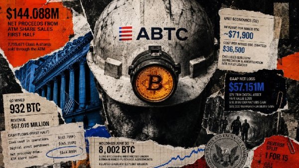 American Bitcoin built an 8,002 BTC reserve, but nearly 40% of it is quietly tied up with Bitmain American Bitcoin built an 8,002 BTC reserve, but nearly 40% of it is quietly tied up with Bitmain