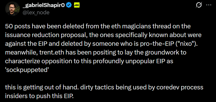 &lsquo;AI slop&rsquo; or dissent? Inside Ethereum&rsquo;s EIP-8363 censorship row