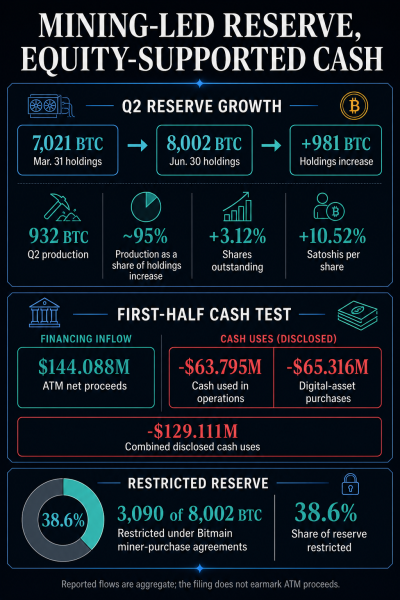 American Bitcoin built an 8,002 BTC reserve, but nearly 40% of it is quietly tied up with Bitmain American Bitcoin built an 8,002 BTC reserve, but nearly 40% of it is quietly tied up with Bitmain