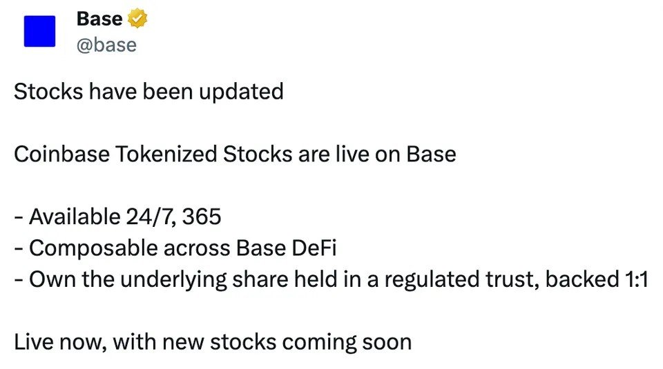 Tokenized stock transfer volume jumps 415% in 30 days to $29.5B Tokenized stock transfer volume jumps 415% in 30 days to $29.5B