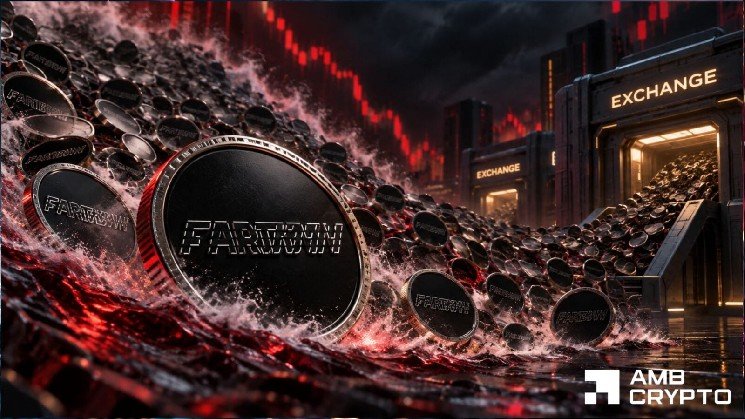 FARTCOIN falls 20% as 6.5M tokens hit exchanges &ndash; Rebound possible IF&hellip;