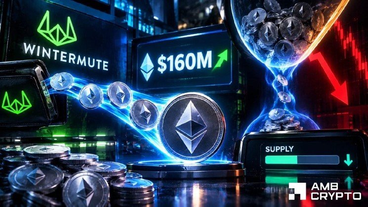 Ethereum volatility spikes after Wintermute&rsquo;s $160M deposit &ndash; ETH rebound possible IF&hellip;