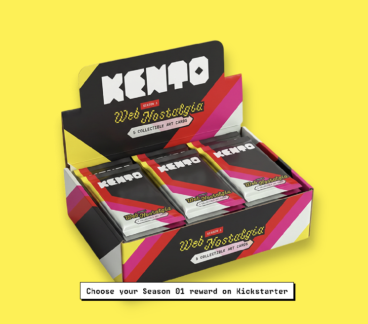 Kento's Digital Art Cards Hit 2,000% of Kickstarter Goal in 24 Hours