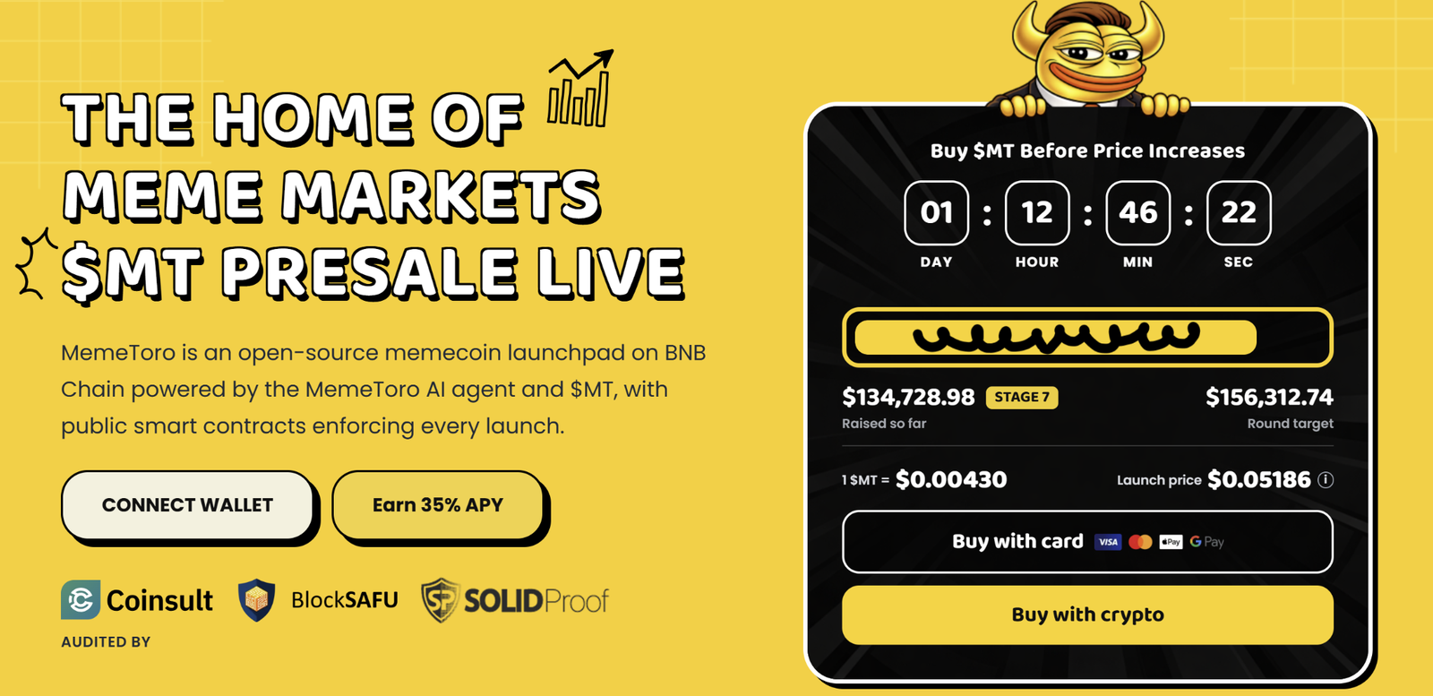 Memecoin News: MemeToro Builds Agent Launchpad With Smart Contracts Enforcing Fair Launches on BNB Chain Memecoin News: MemeToro Builds Agent Launchpad With Smart Contracts Enforcing Fair Launches on BNB Chain